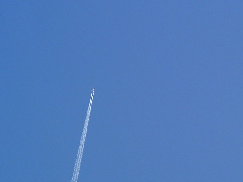 Plane in Sky